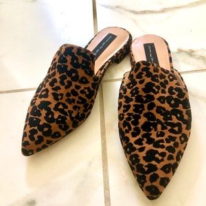 Steve Madden Cheetah Print Mules